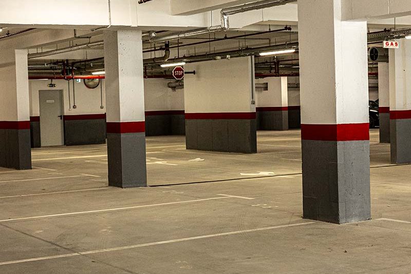 Parking mesta u podzemnoj garaži projekta Zemona NOVA u Zemunu